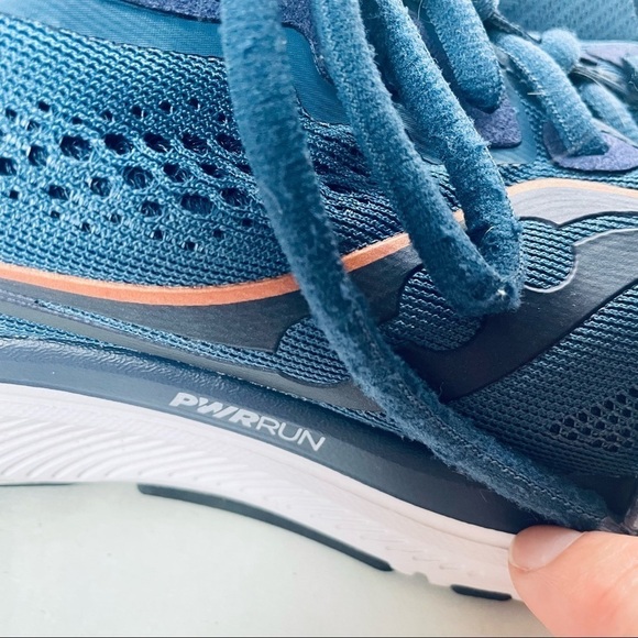 Saucony Ride14 Women’s FORMFIT PWRRUN Running Shoes Sneakers Navy Blue 6.5 - Picture 9 of 9